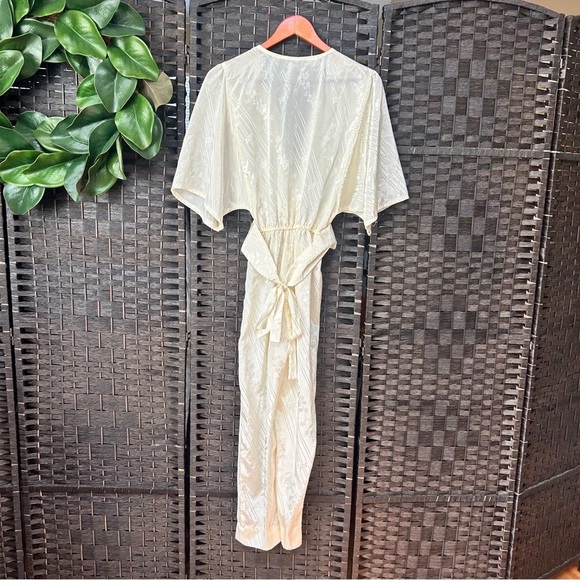 Vintage Nina Piccalino stretch waist jumpsuit floral pattern so: small - Picture 10 of 10